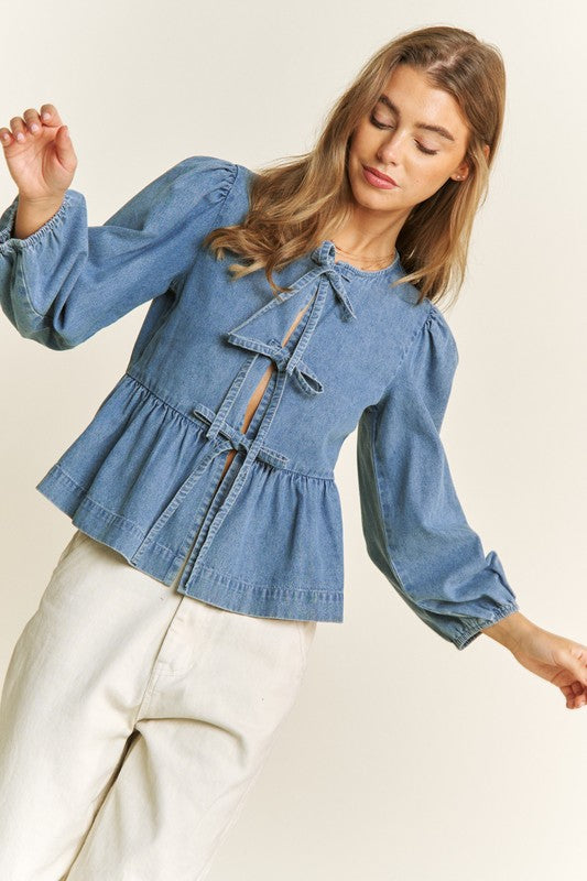 The Dreamer Denim Blouse