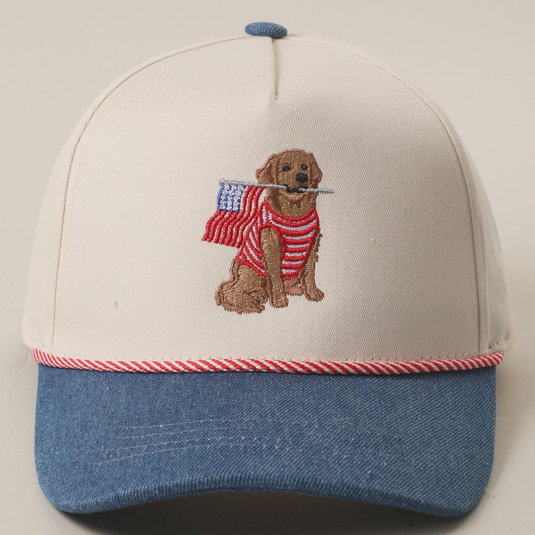American Golden Retriever Trucker Hat