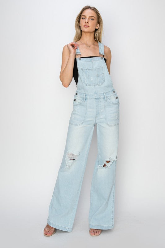 Autumn Days Ahead Denim Risen Jeans Overalls