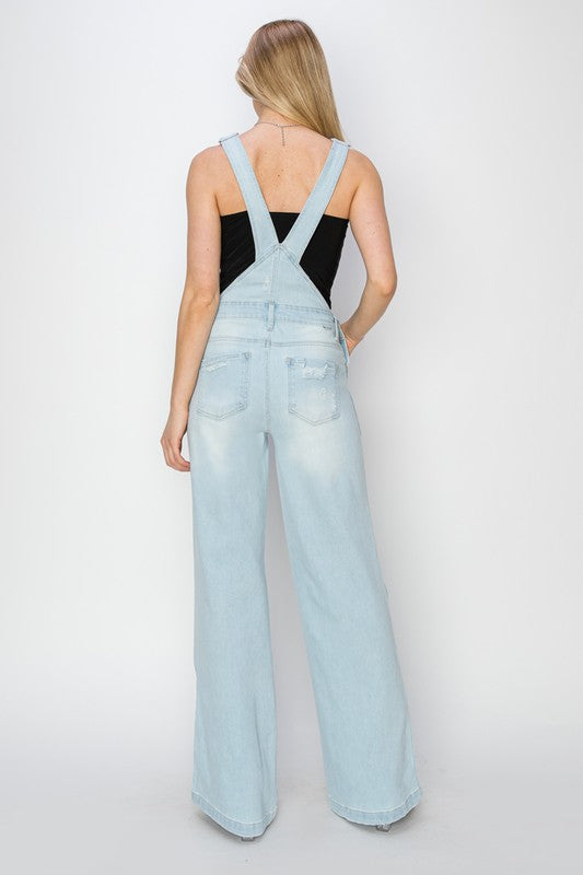 Autumn Days Ahead Denim Risen Jeans Overalls