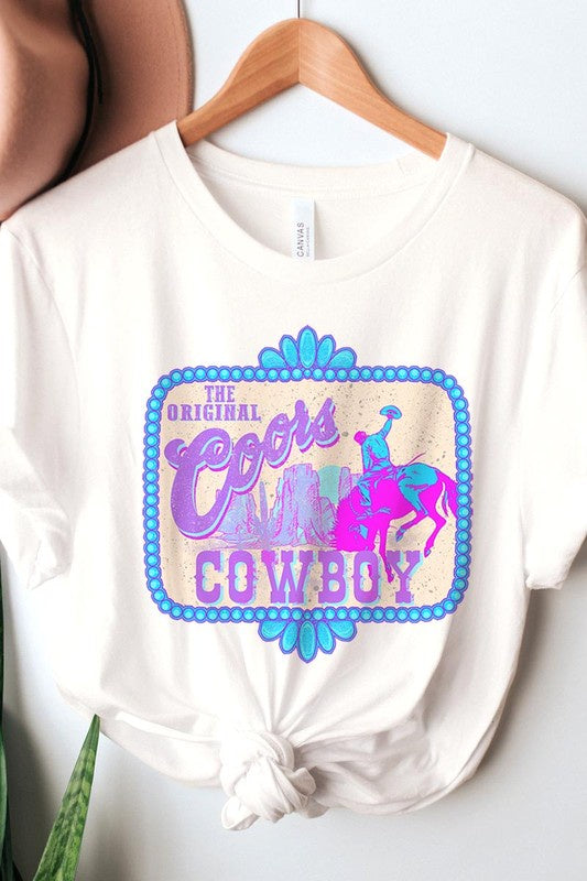 50% Off - Coors Cowboy Graphic Tee