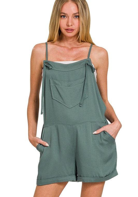 RESTOCK Let's Take A Road Trip Jade Romper