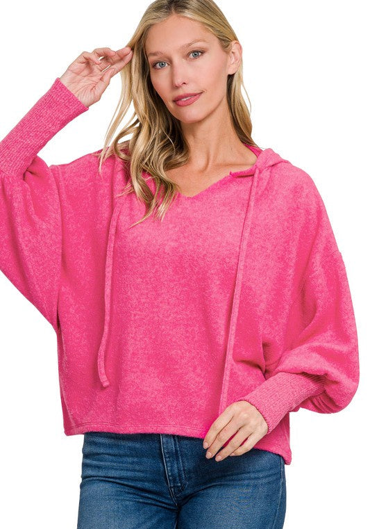 The Hottie In The Hot Pink Hoodie