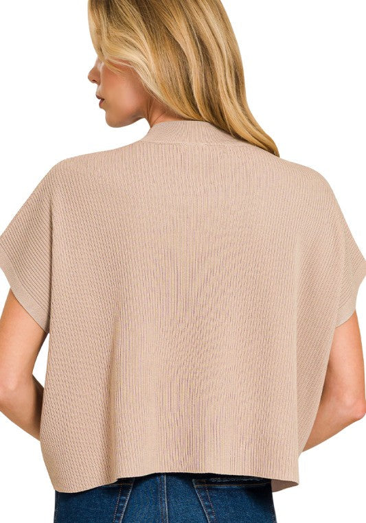 She's From Texas Mocha Crop Top