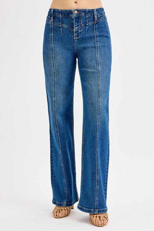 Country Little Thing Wide Leg Risen Jeans