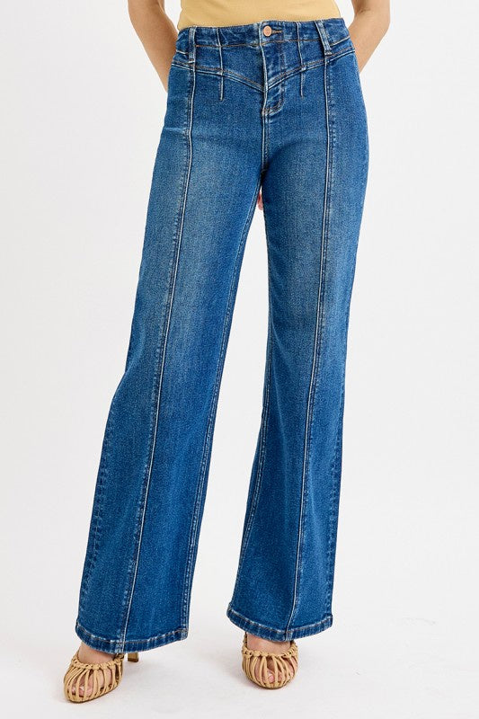 Country Little Thing Wide Leg Risen Jeans