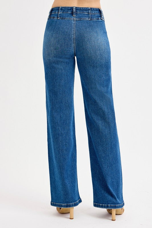 Country Little Thing Wide Leg Risen Jeans
