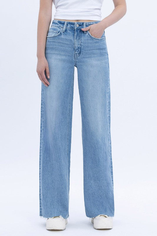Wholehearted Wide Leg Vervet By Flying Monkey Jeans