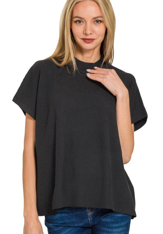 Timeless Black Tunic Top