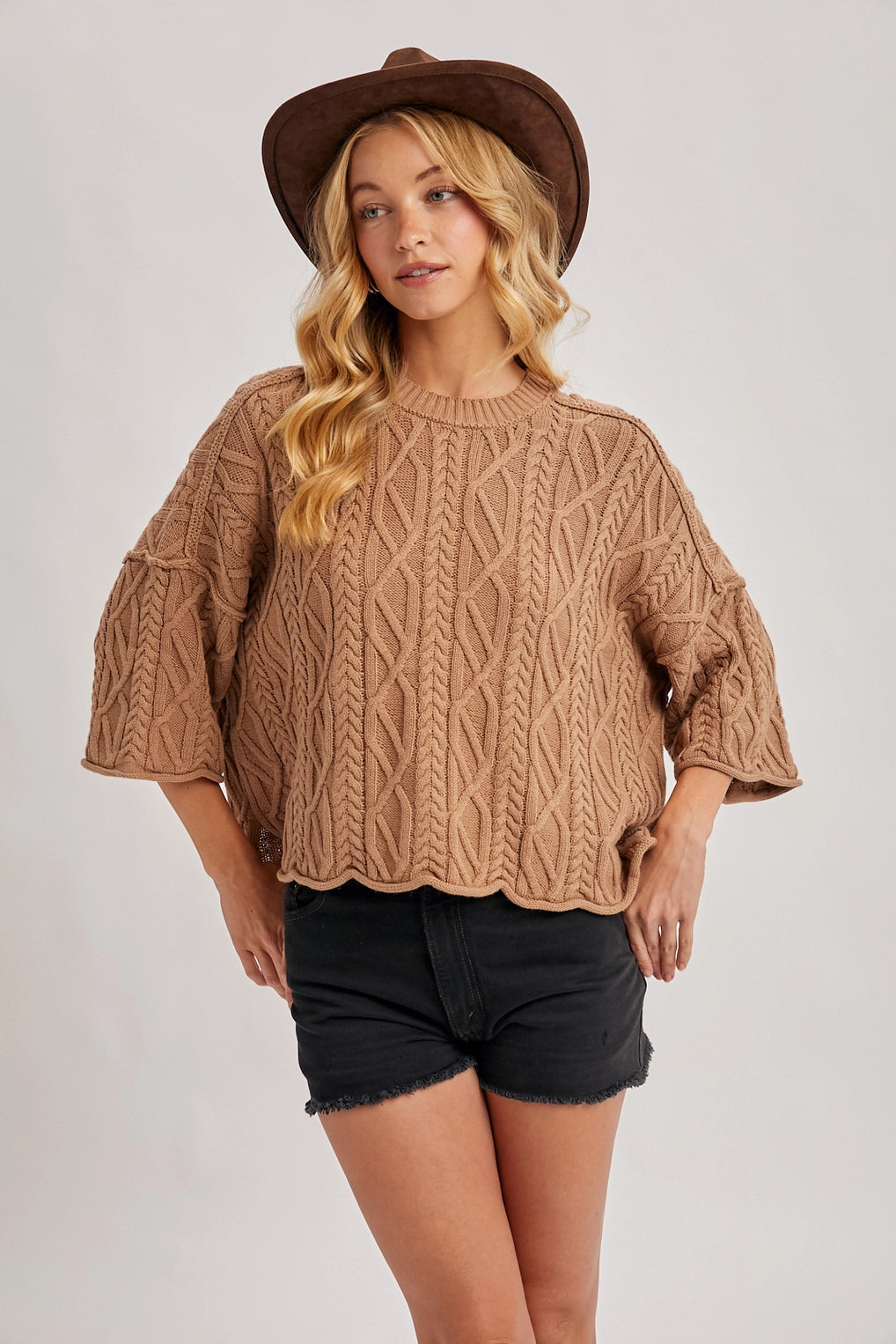 Starbucks Date Mocha Knit Sweater