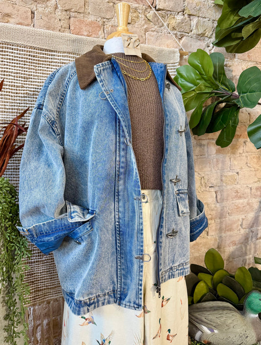 Doin’ Things Right Dark Wash Denim Jacket