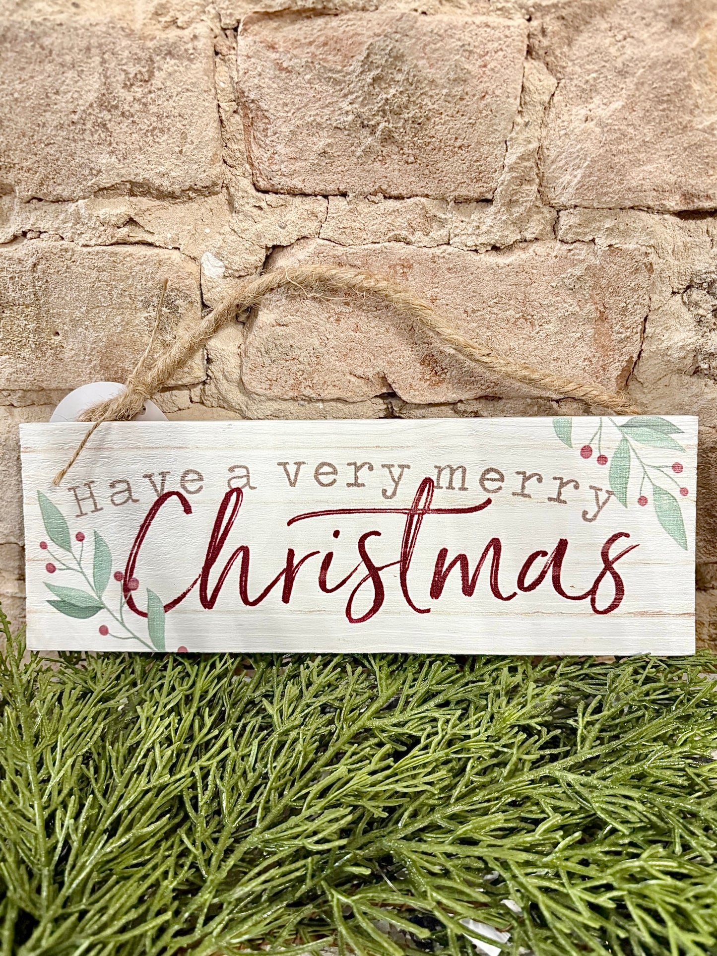50% Off - Have A Very Merry Christmas Wooden Sign