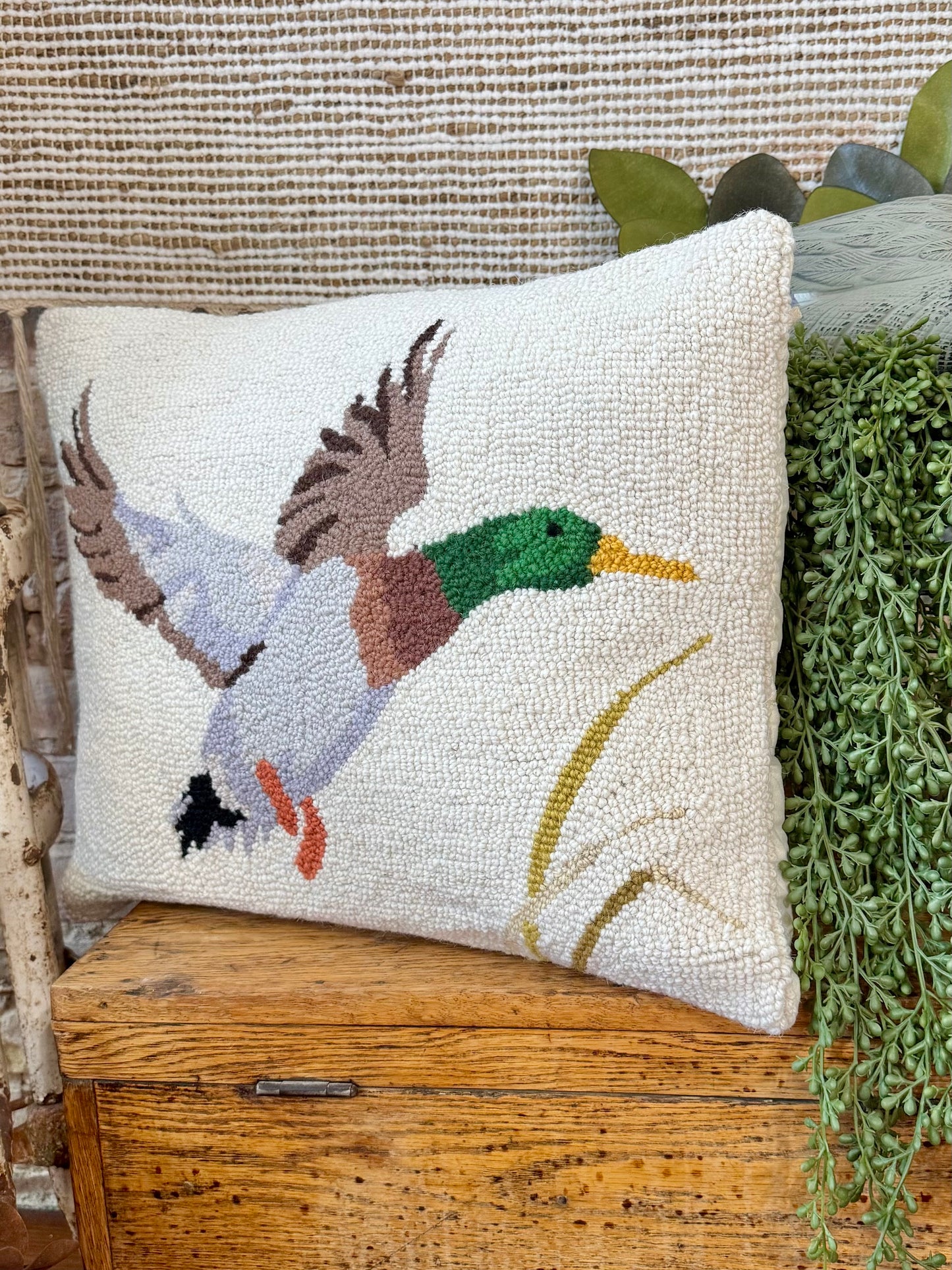 Mallard Duck Pillow