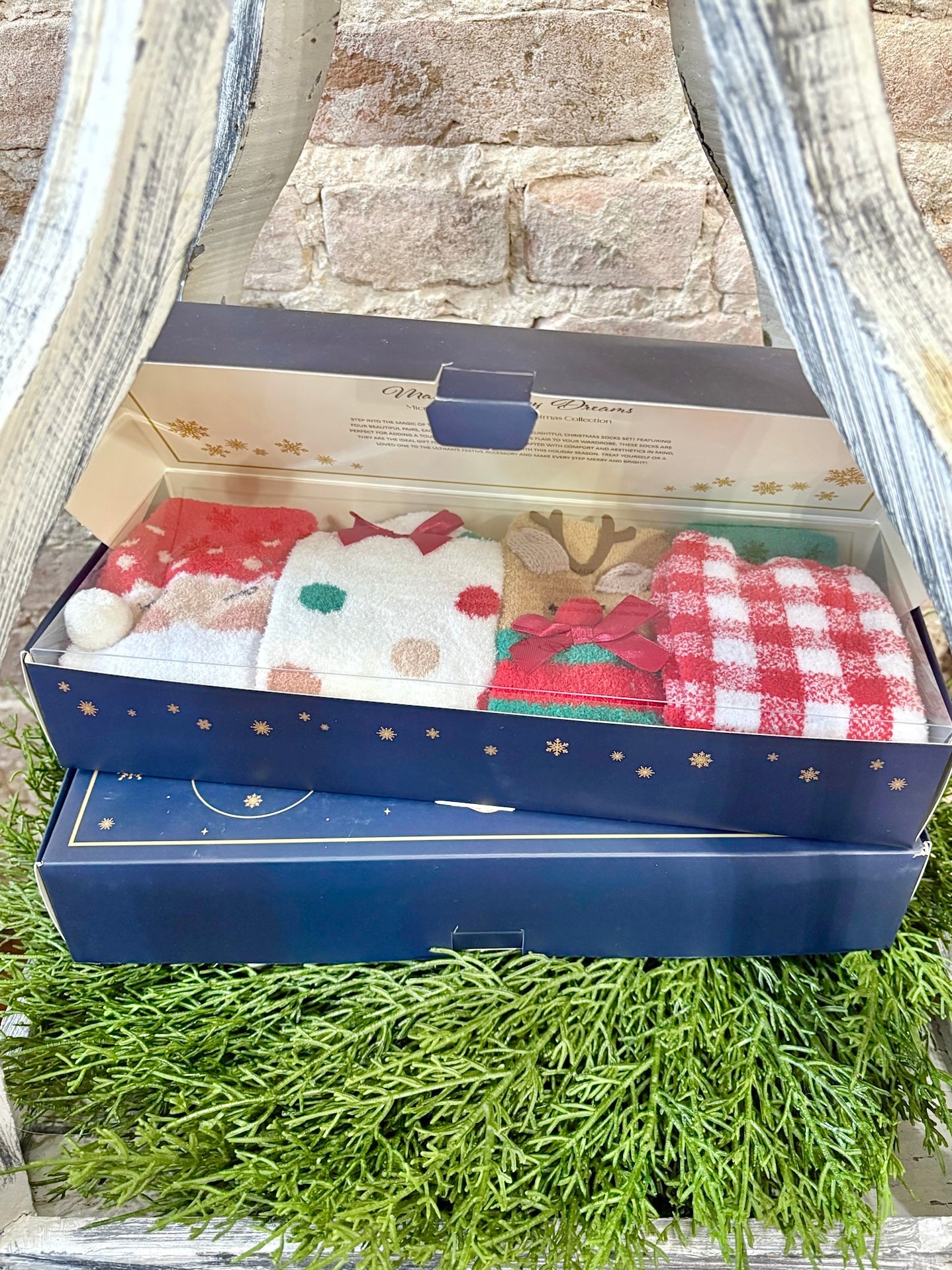 50% Off - Classic Christmas Fuzzy Socks