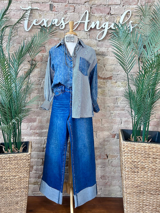 Sweet Sally Denim Shirt