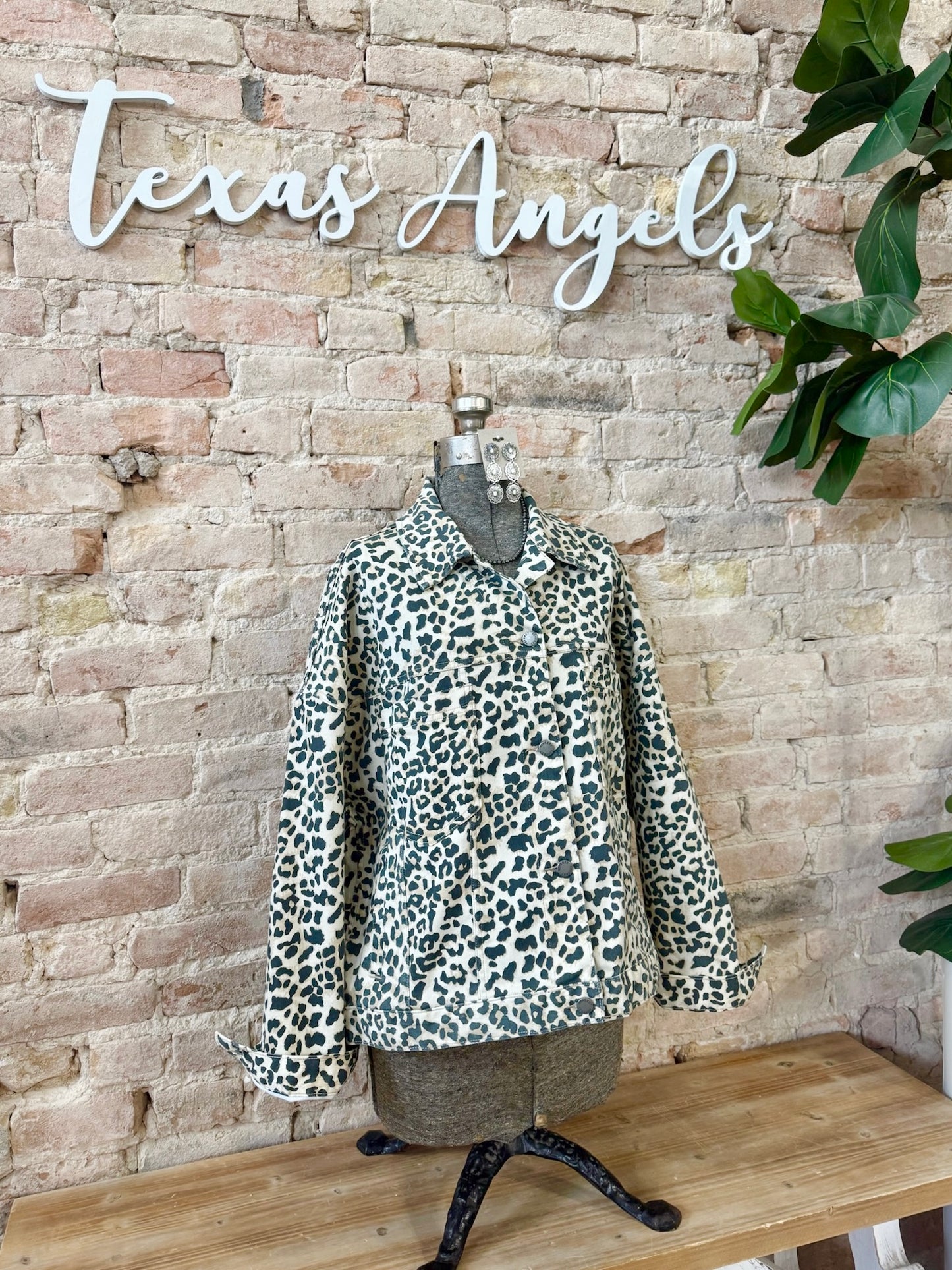 Lost In Love Leopard Print Jacket
