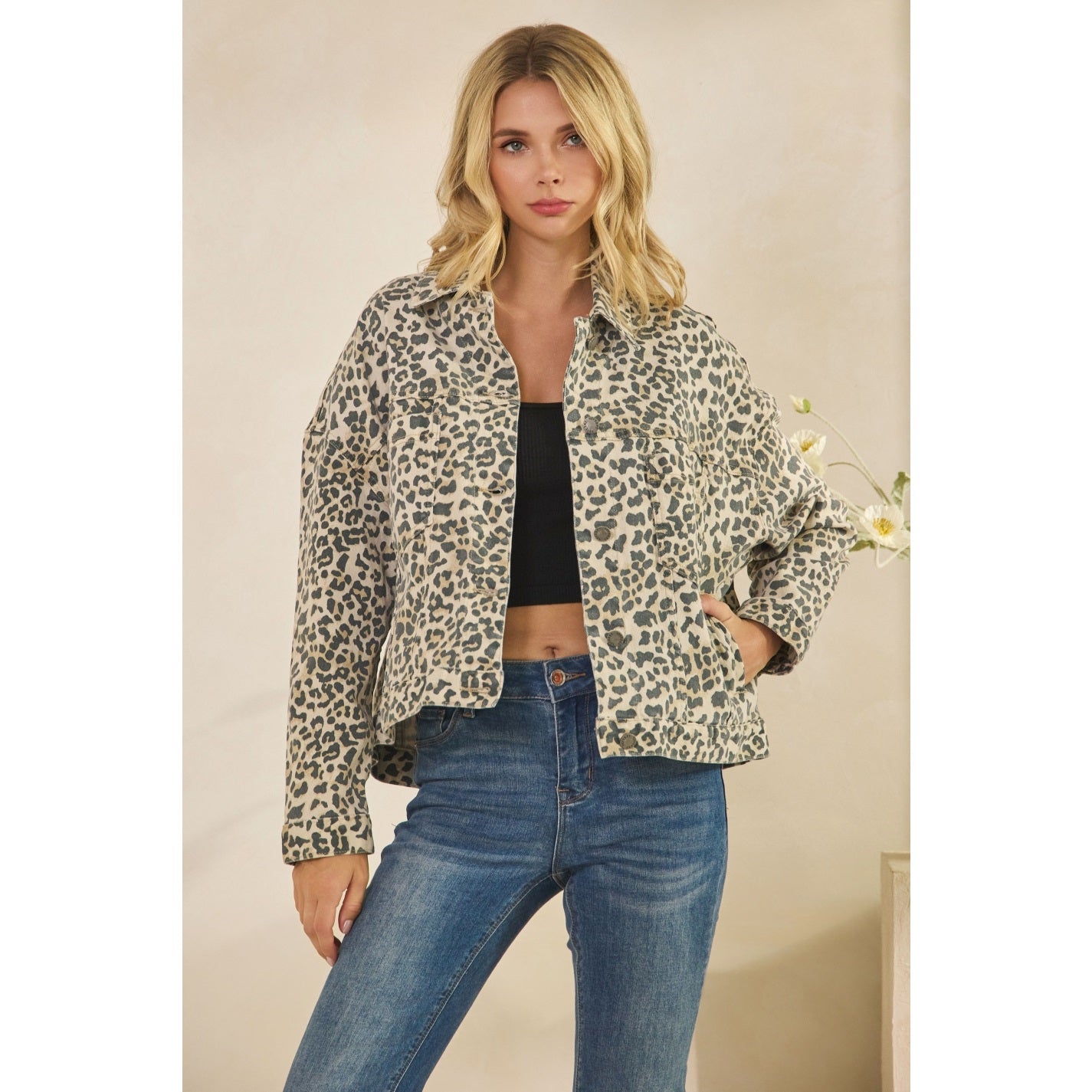 Lost In Love Leopard Print Jacket