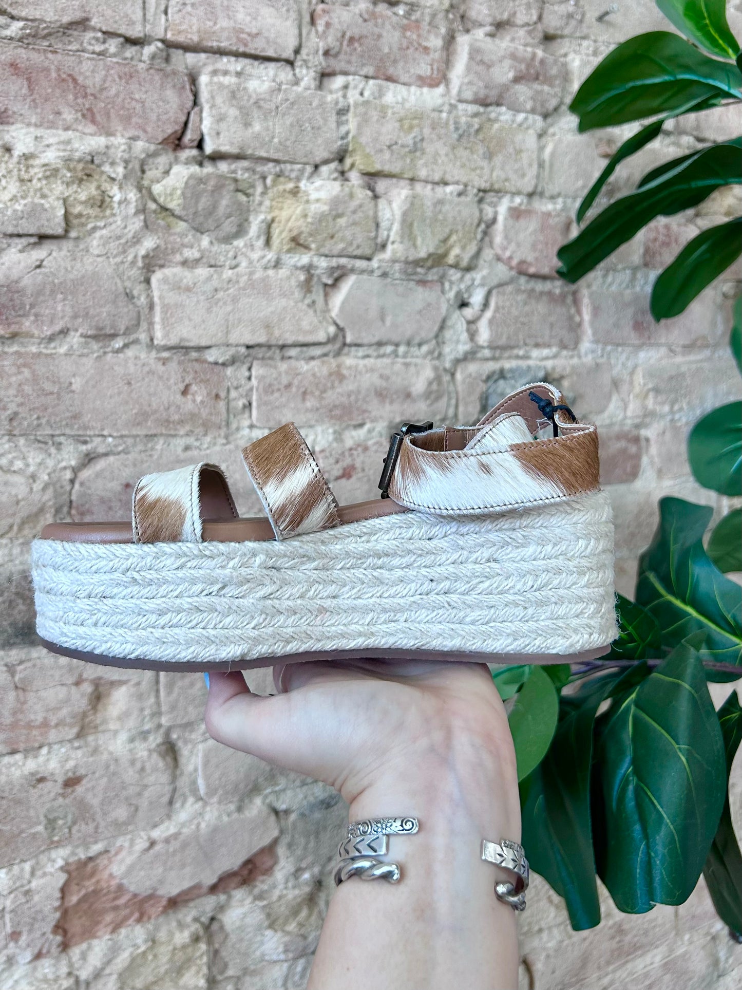 MYRA Cowhide Platforms