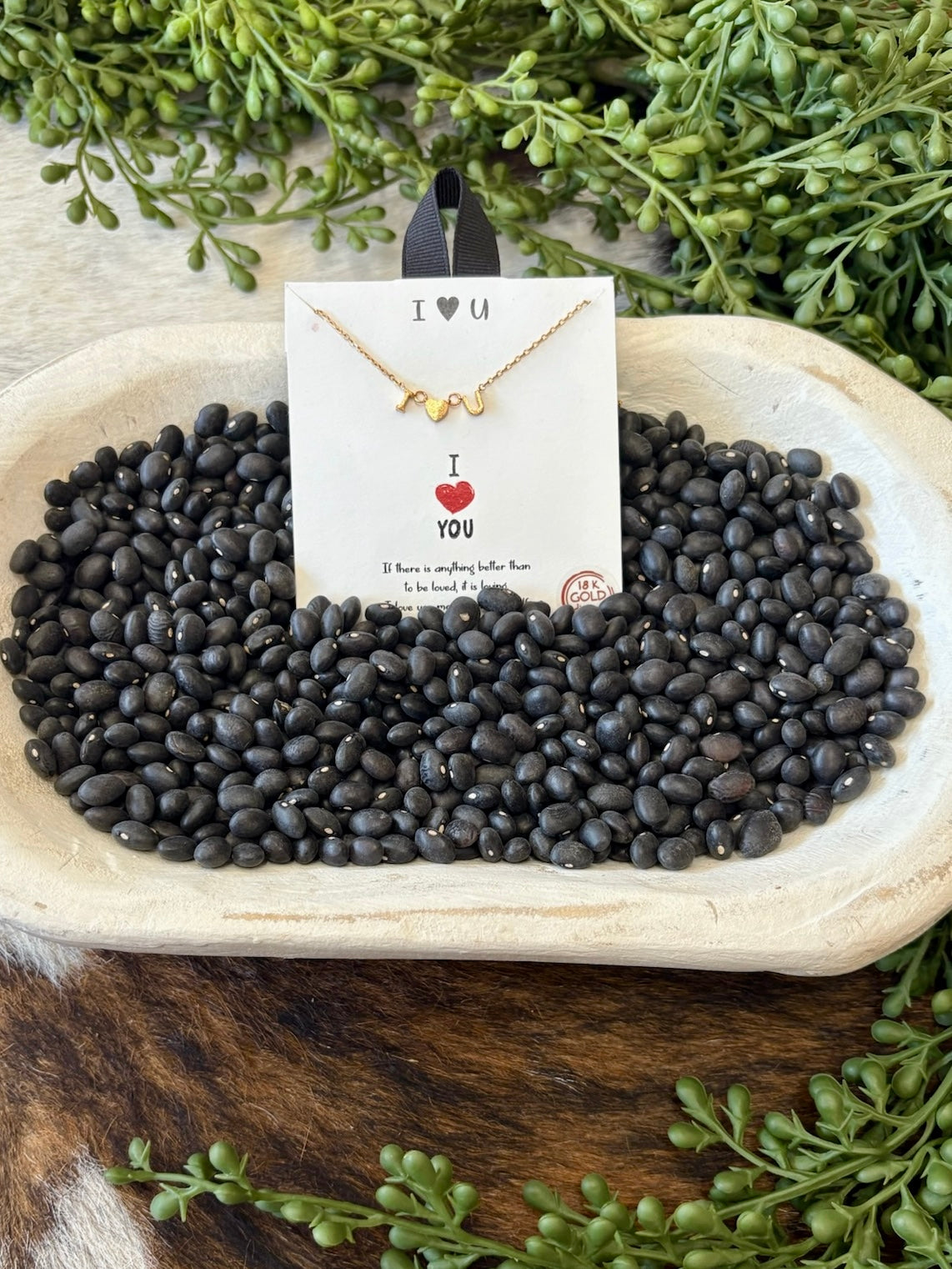 50% Off - Gold I love You Necklace