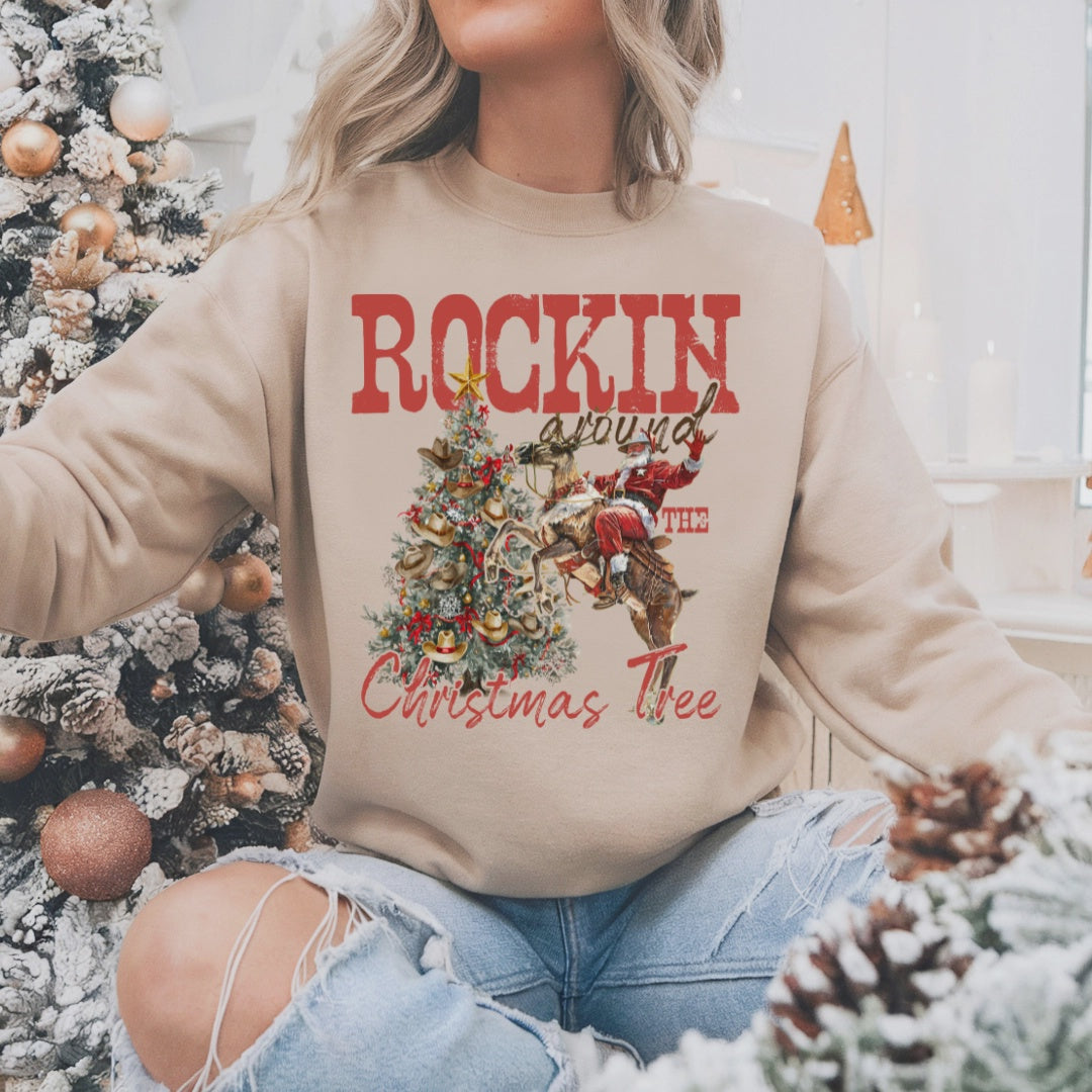 Rockin' Around The Christmas Tree Sweatshirt