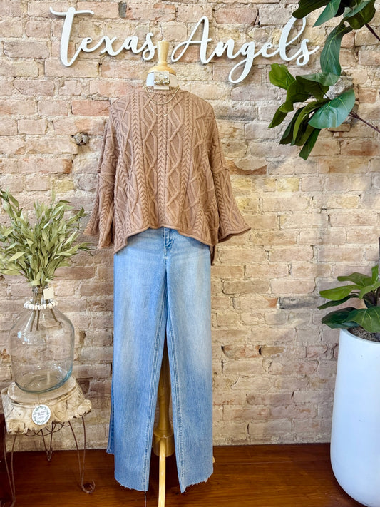 RESTOCK Starbucks Date Mocha Knit Sweater