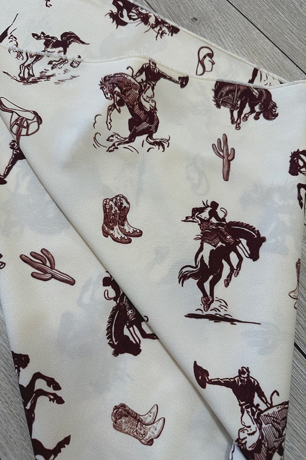 Let's Fiesta Western Print Wild Rag