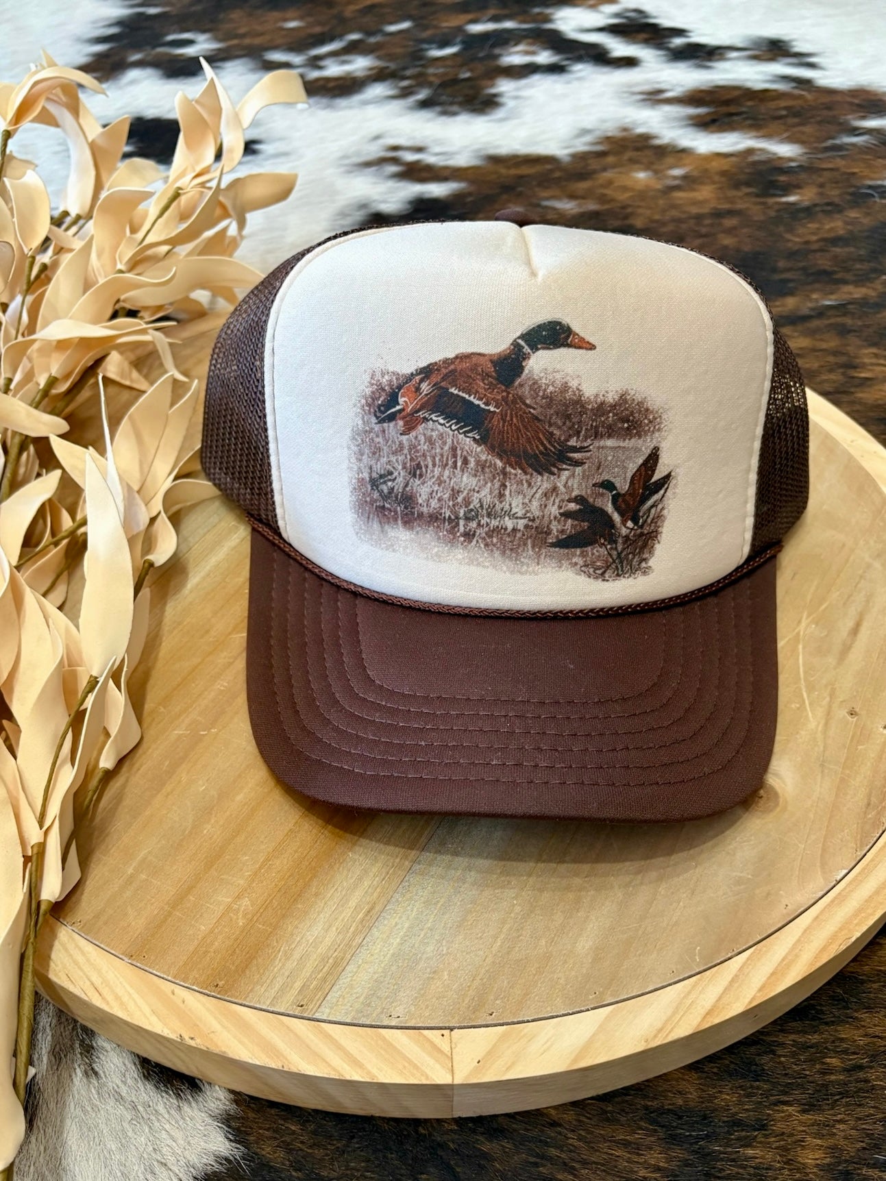 Mornin’ Sweet Mallard Brown Trucker Hat