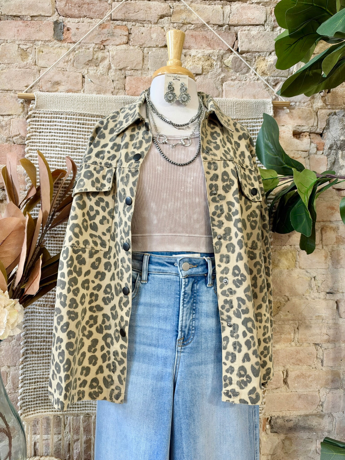 Locked In Leopard Print Jacket