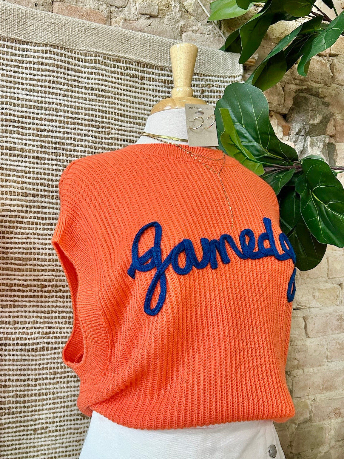 Let’s Go, It’s Game Day Knit Top