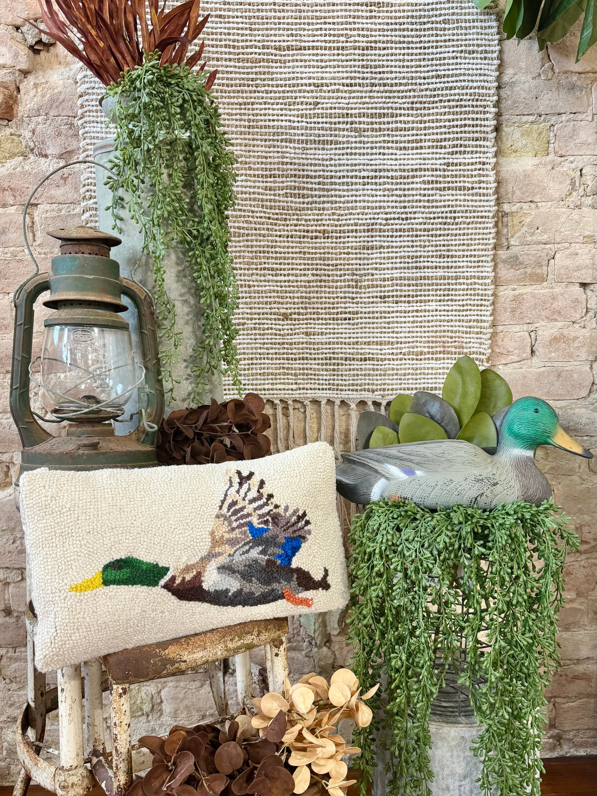Mallard Duck Pillow