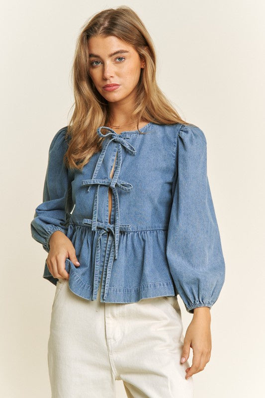 The Dreamer Denim Blouse