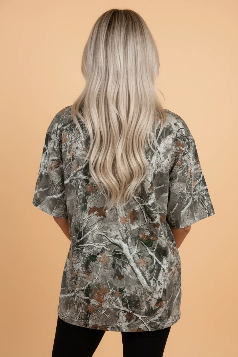Jesus Loves You Camo Graphic Tee