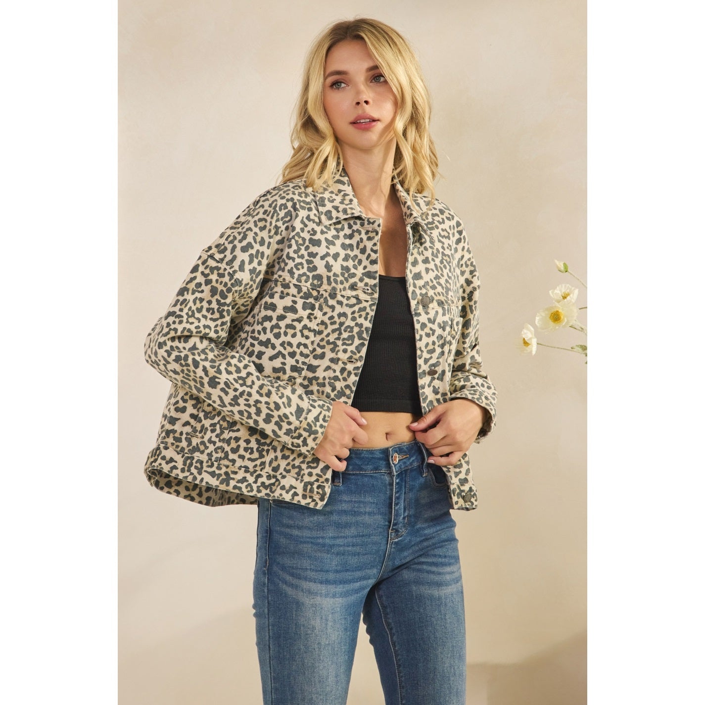 Lost In Love Leopard Print Jacket