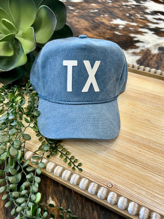 Blue TX Trucker Cap