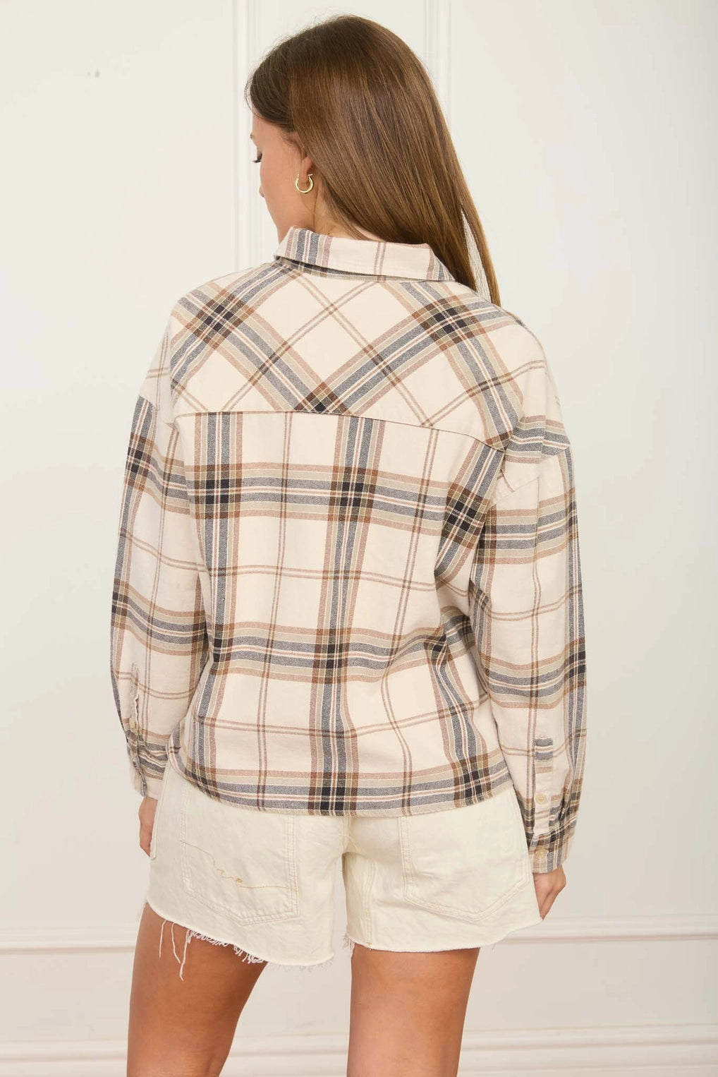 All Fun & Games Ivory Flannel