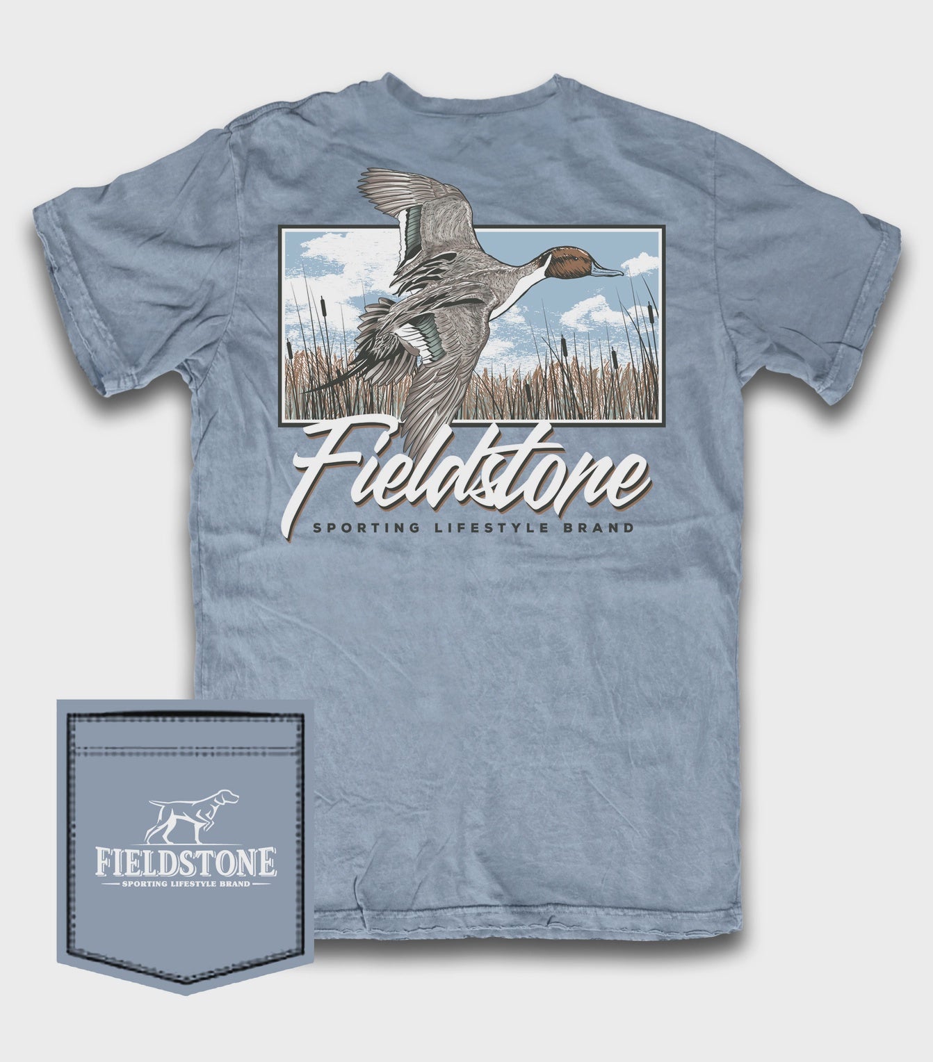 Pintail Duck Fieldstone Tee