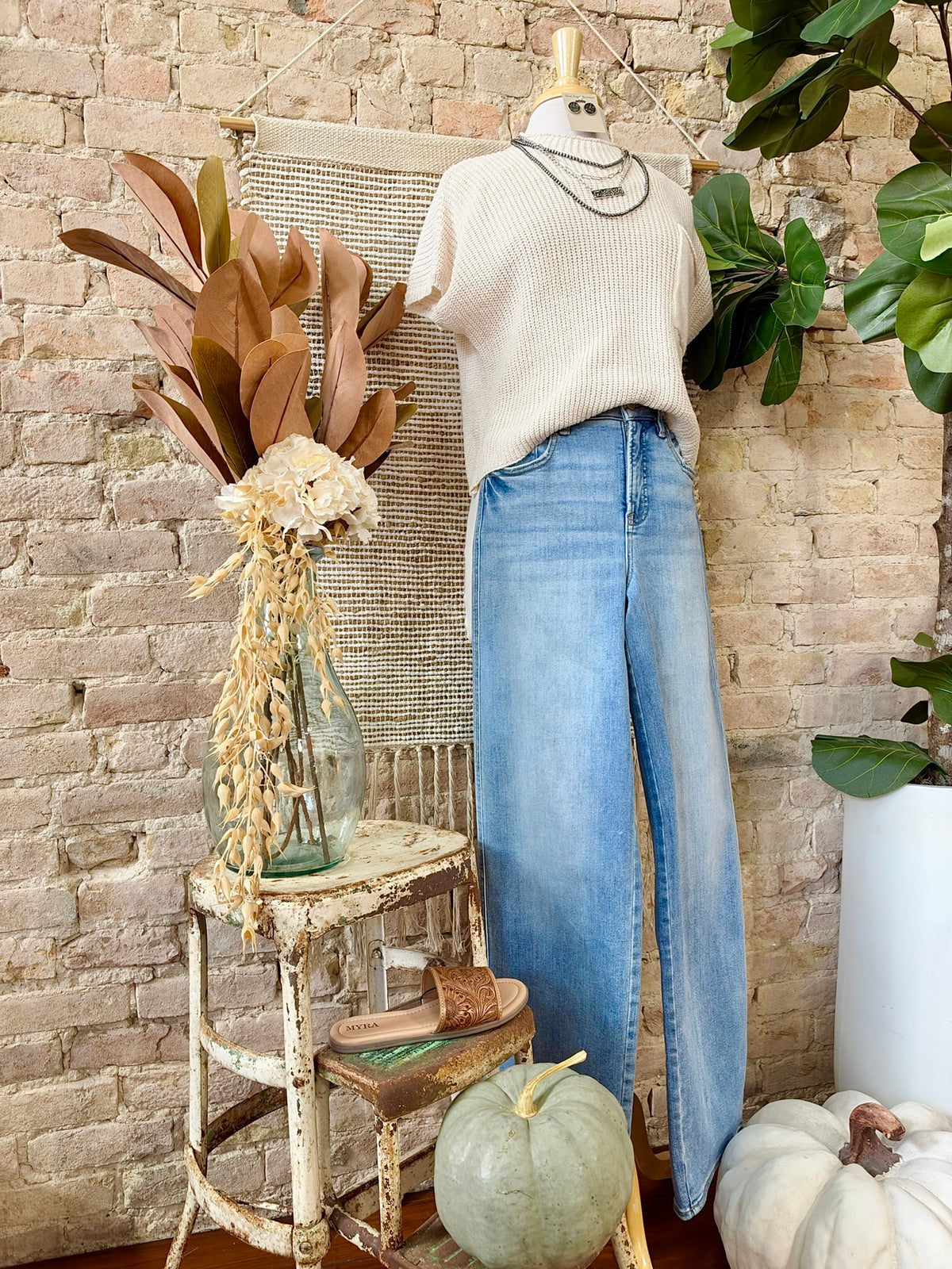 There’s Always Tomorrow Ivory Knit Top