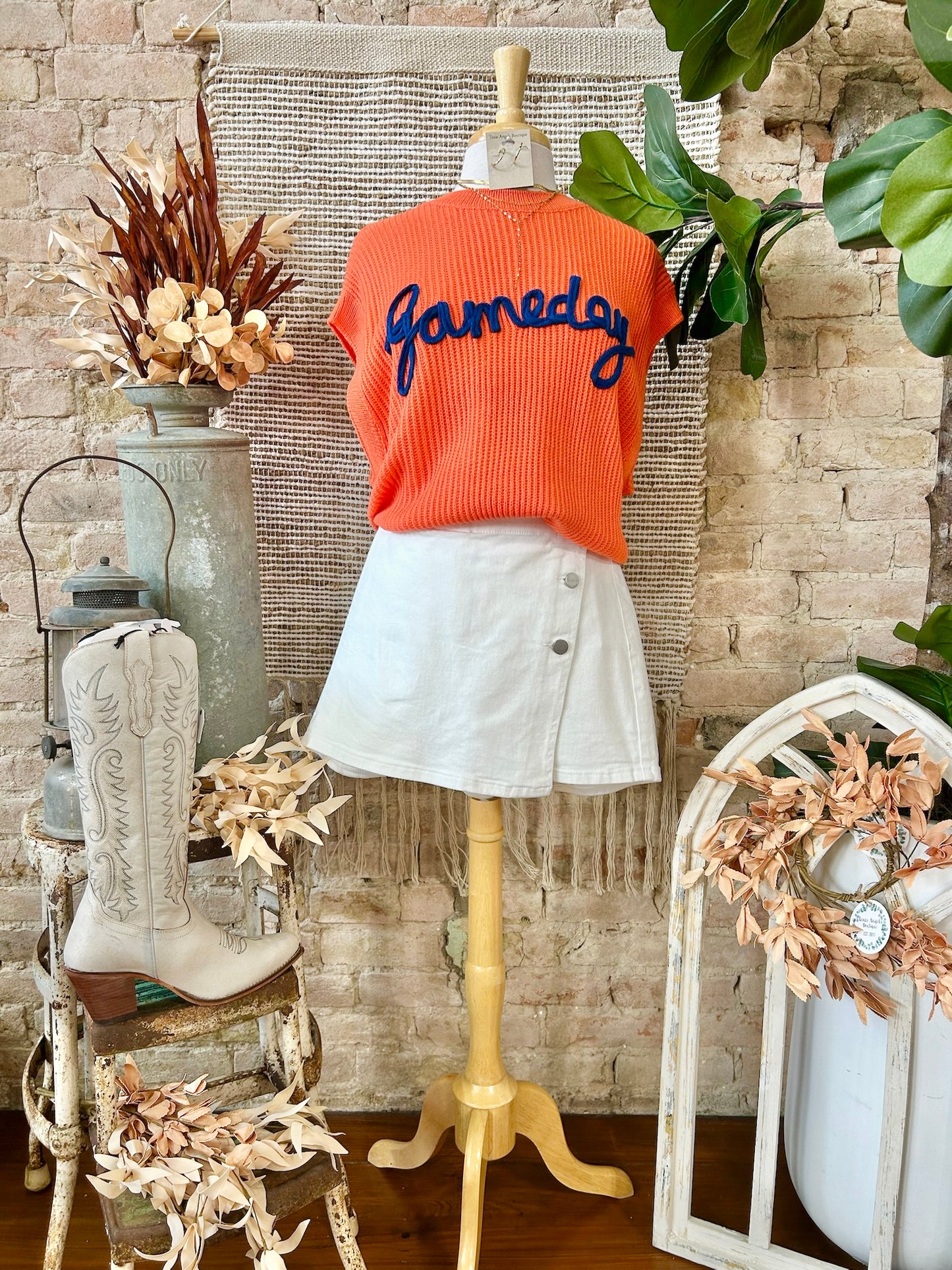 Let’s Go, It’s Game Day Knit Top