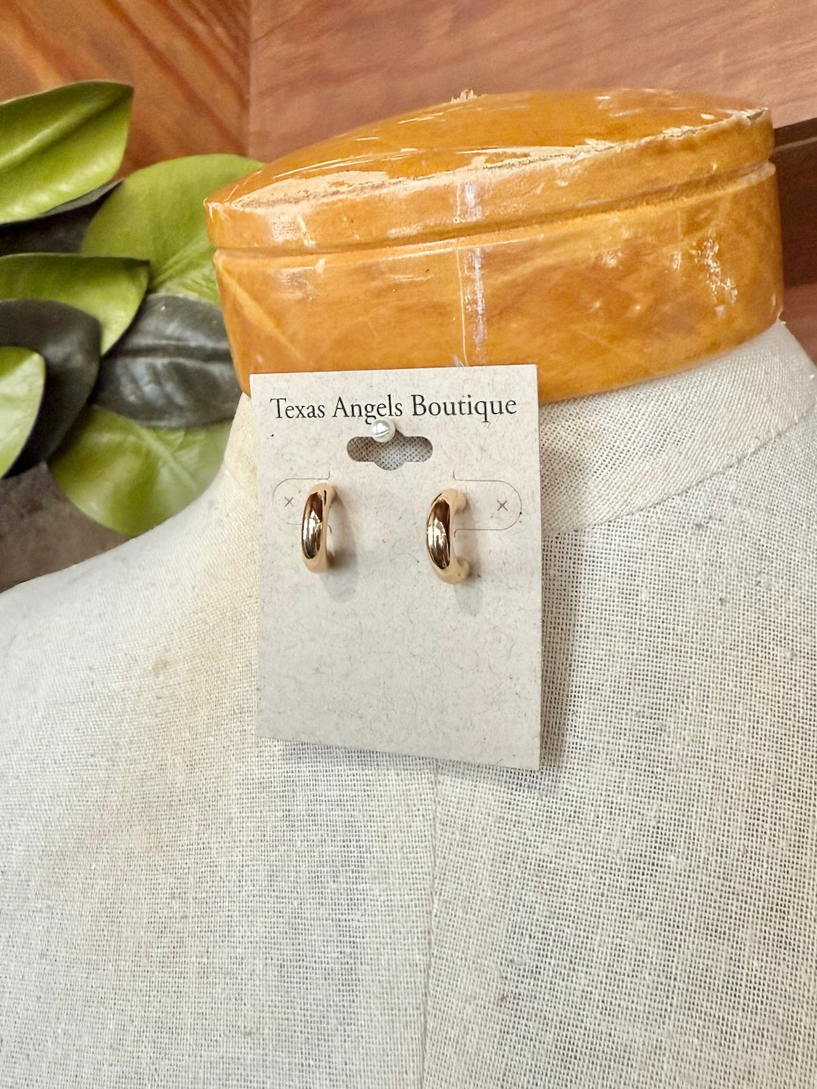 Gold Hoop Earrings