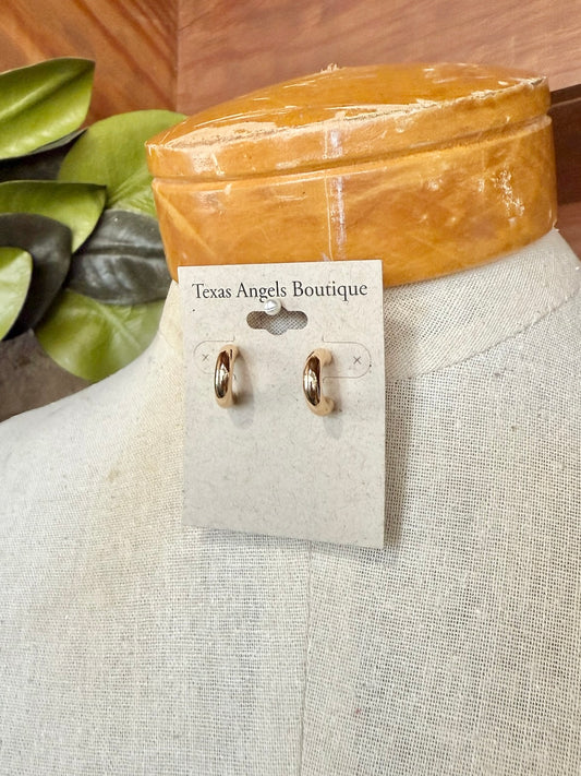 Gold Hoop Earrings
