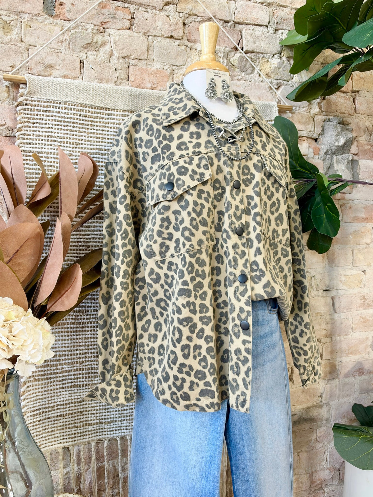 Locked In Leopard Print Jacket