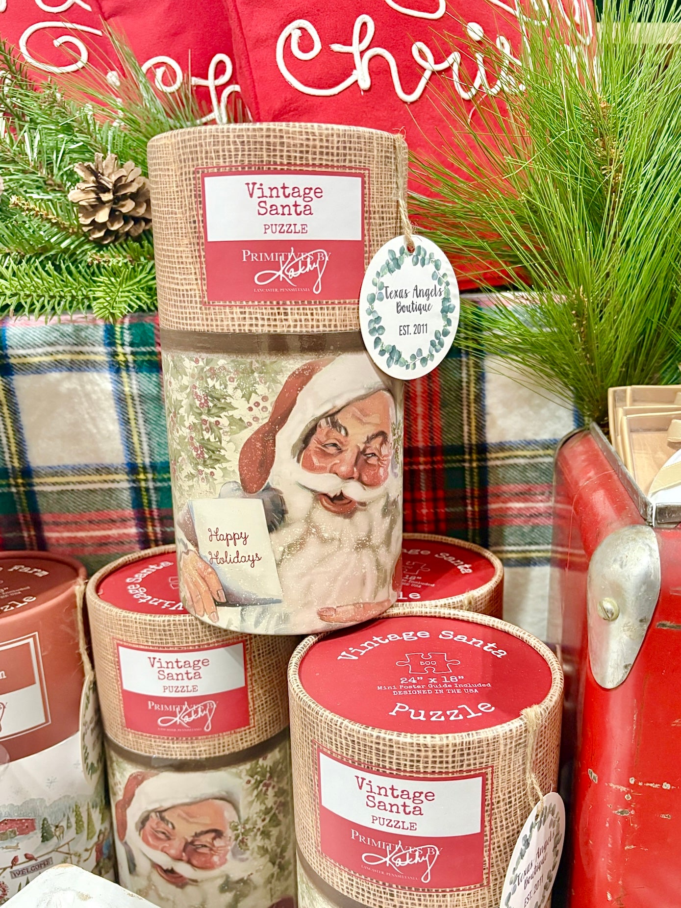 Vintage Santa Puzzle
