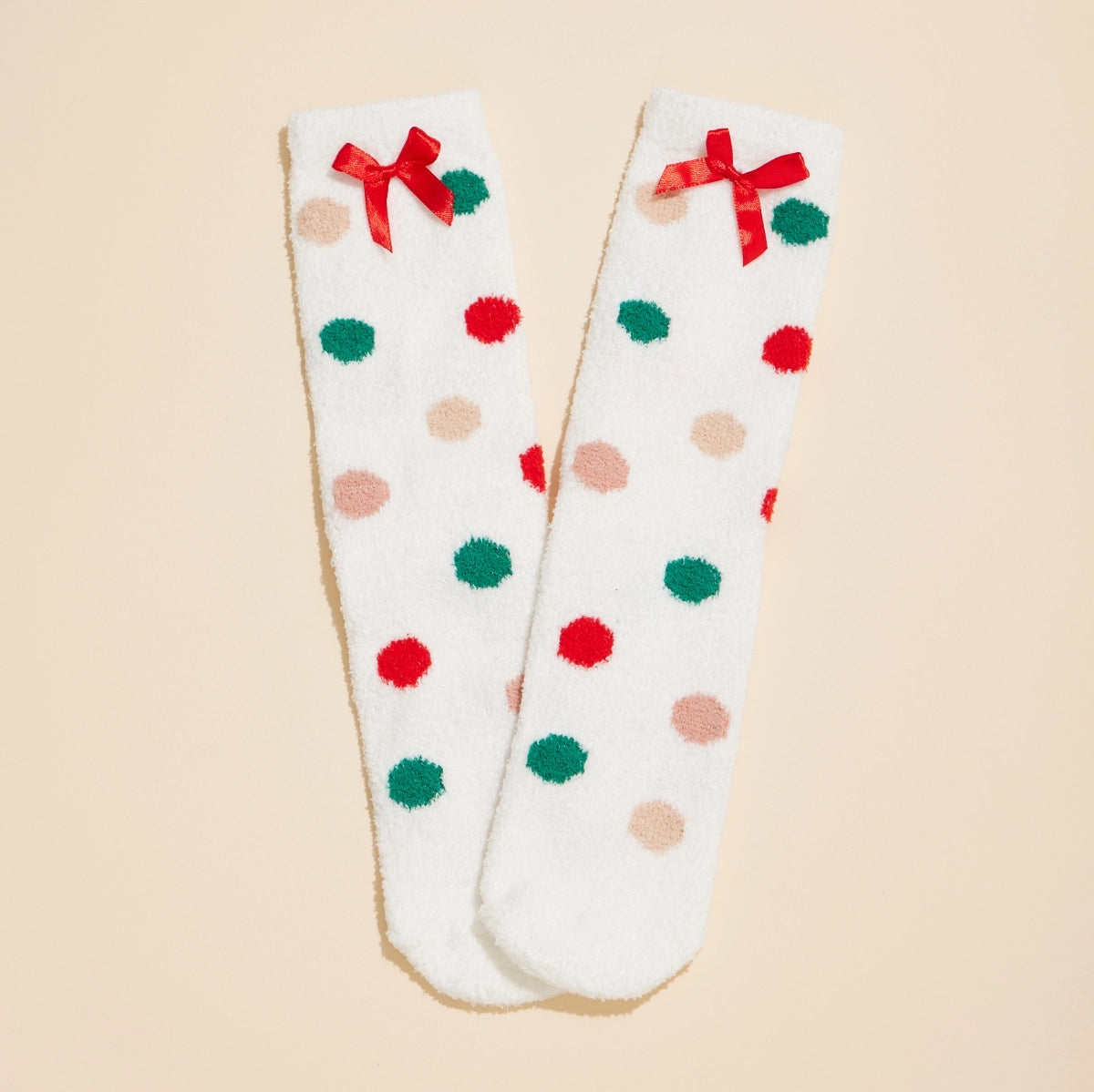 50% Off - Classic Christmas Fuzzy Socks