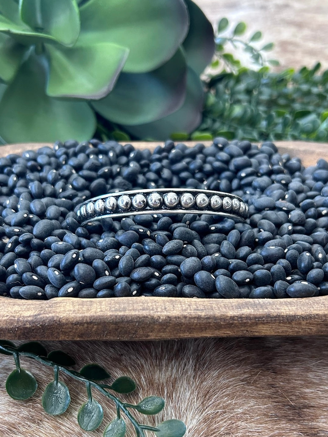 Small Silver Bangle