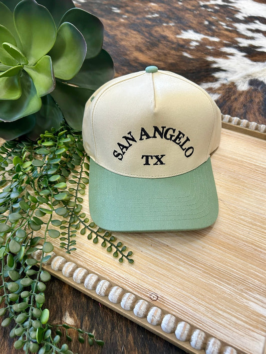 San Angelo, TX Sage Trucker Hat