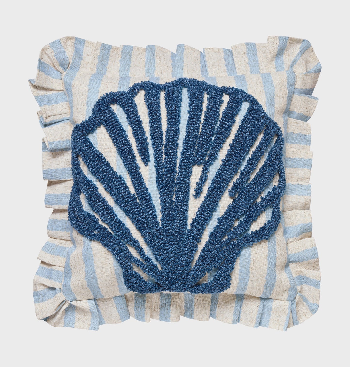 Striped Shell Pillow