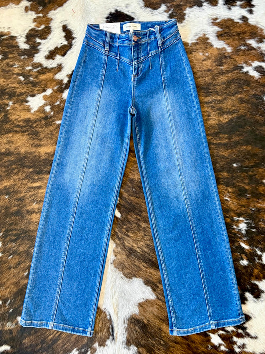 Country Little Thing Wide Leg Risen Jeans