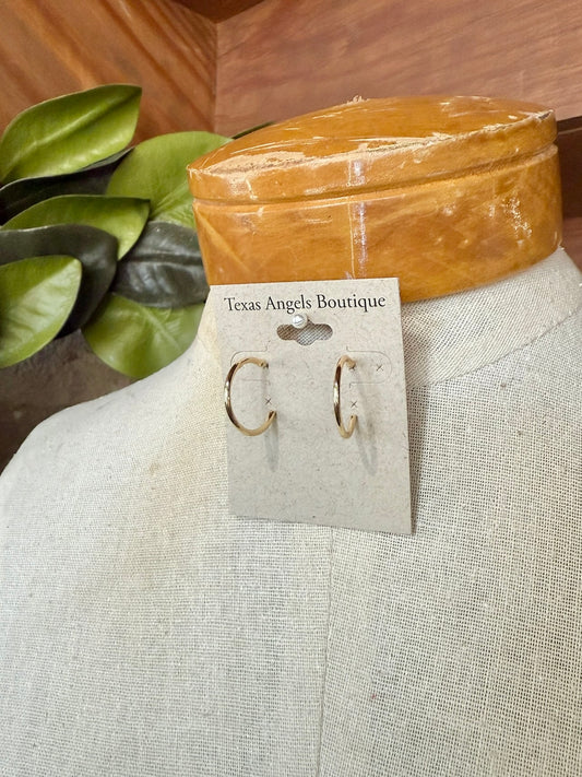 Dainty Small Gold Hoop Earrings