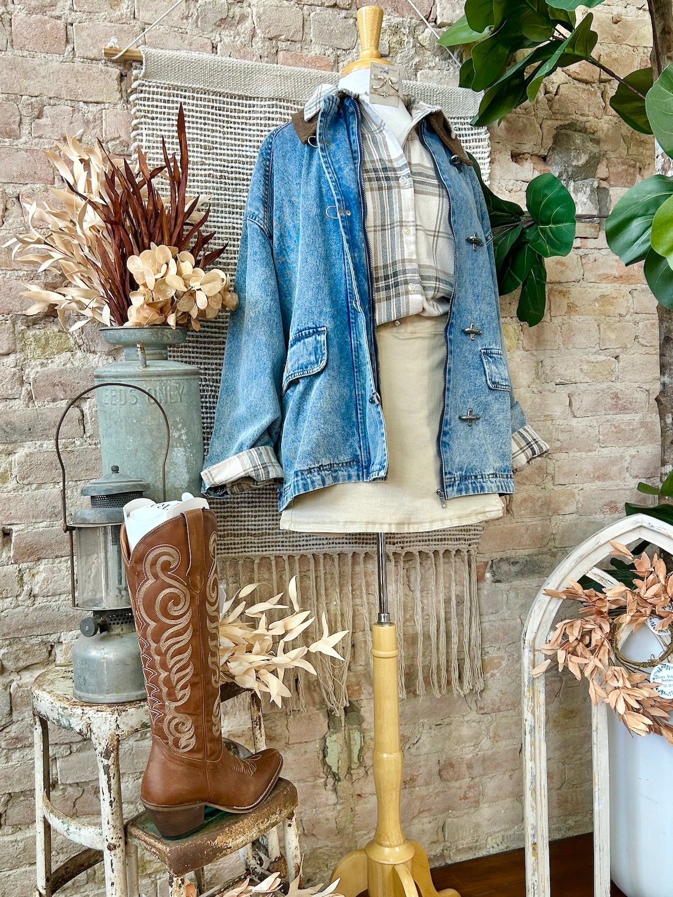 All Fun & Games Ivory Flannel