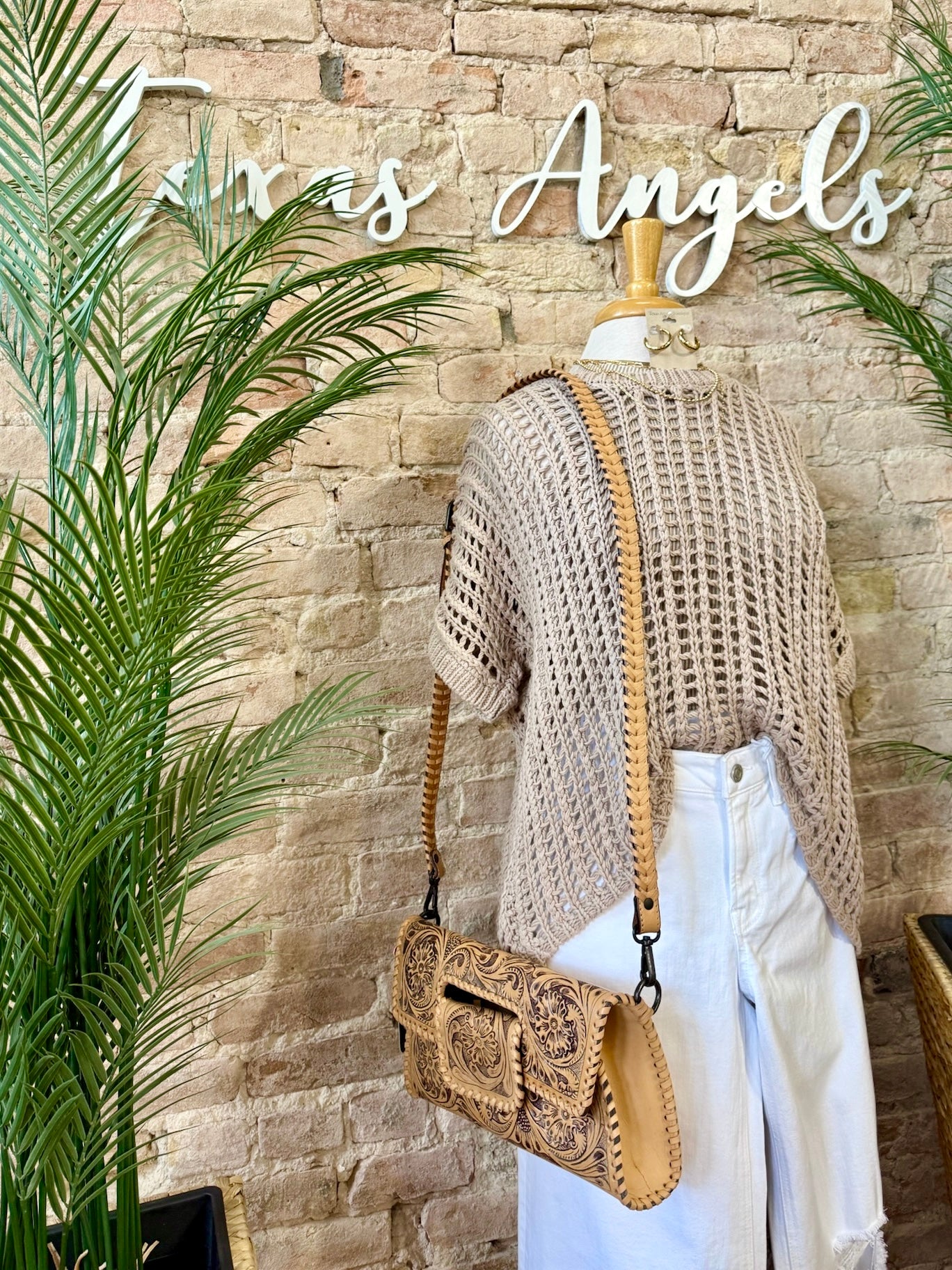 40% Off - Time Well Spent Mocha Oversized Knit Top